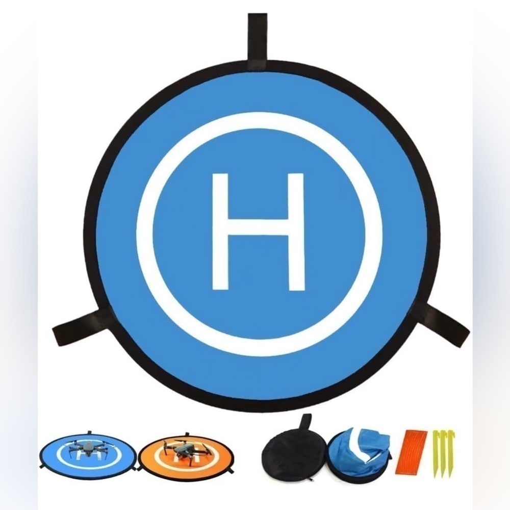 Drone Landing Pad for RC Drones Helicopter, PVB Drones, DJI Mavic Pro Phantom